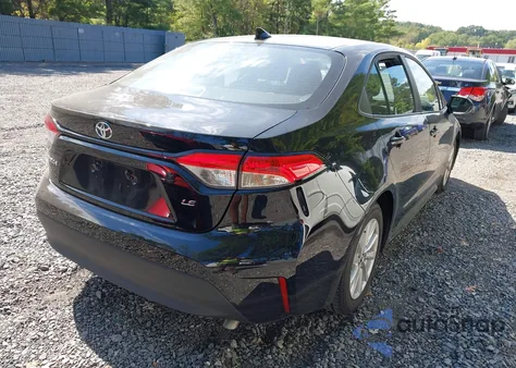 2025 Toyota Corolla Le z USA, uszkodzony, nr VIN 5YFB4MDE5SP268190